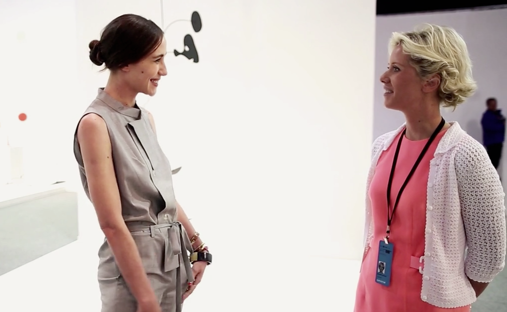 Entrevista com Elizabeth Esteve, da Pace Gallery, na ArtRio