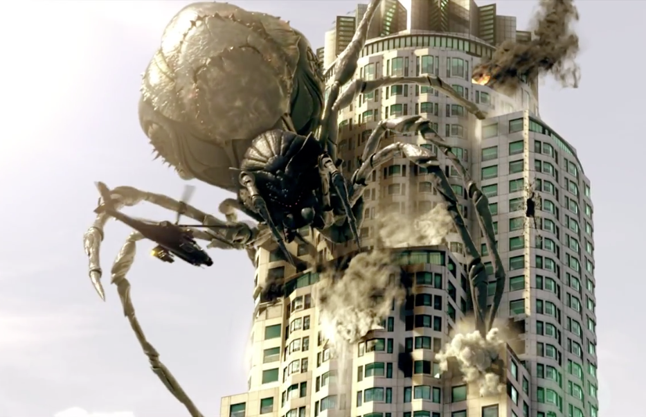 Aranha gigantesca invade Los Angeles em Big Ass Spider
