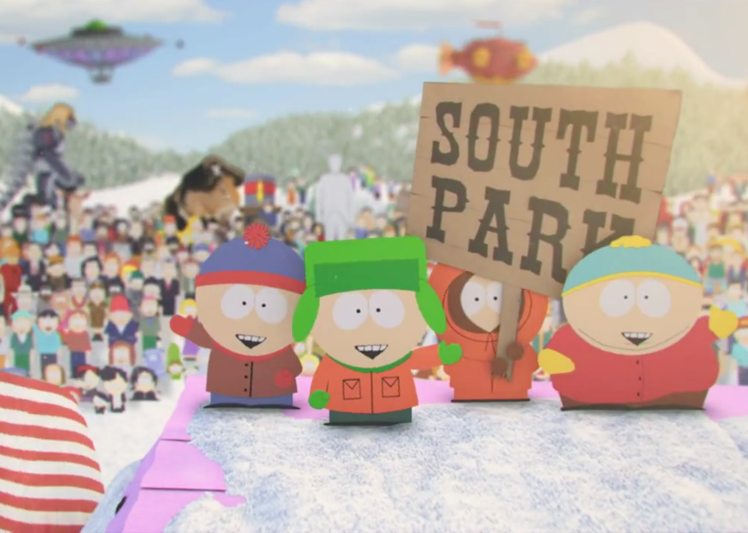 3D, Nova abertura de South Park causa polêmica