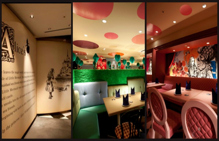 Conheça os restaurantes inspirados em Alice no País das Maravilhas