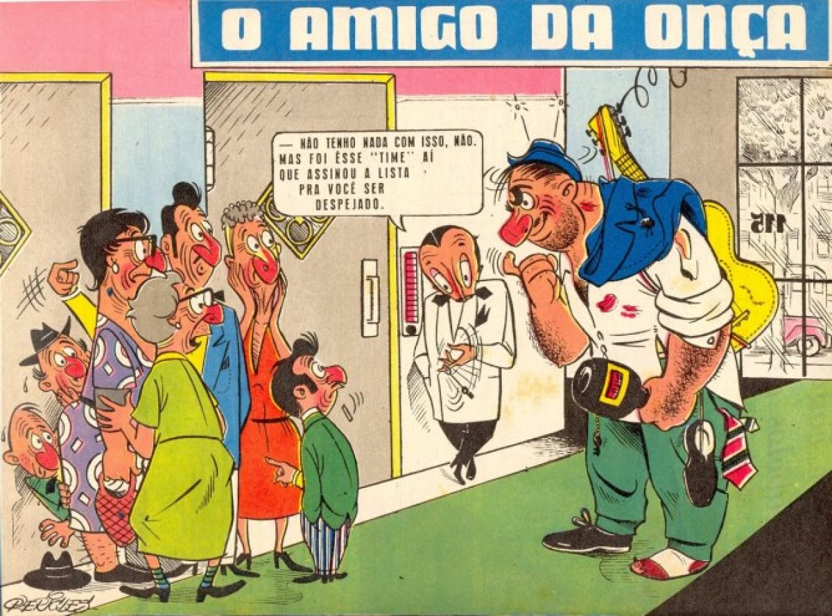 O Amigo da Onça faz 70 anos; lembre grandes sacanas de tirinhas brasileiras  – Vírgula