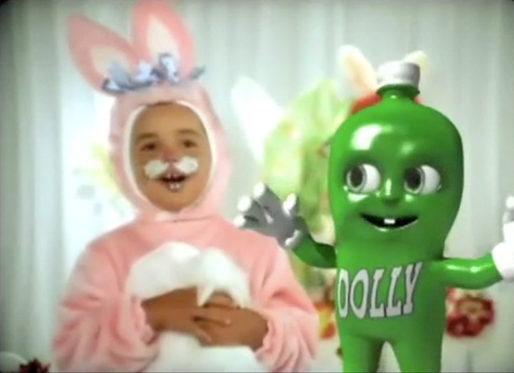 Propagandas toscas: Dolly e seu especial de Páscoa