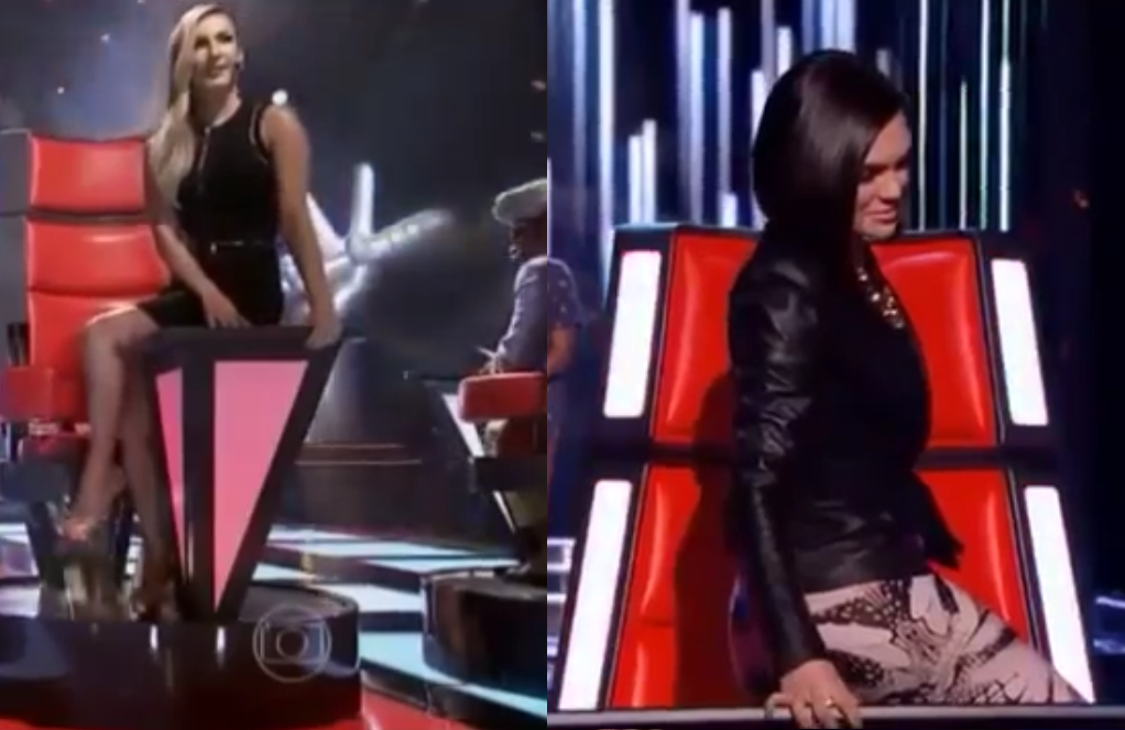 Vídeo mostra Cláudia Leitte imitando juradas gringas do The Voice; veja!