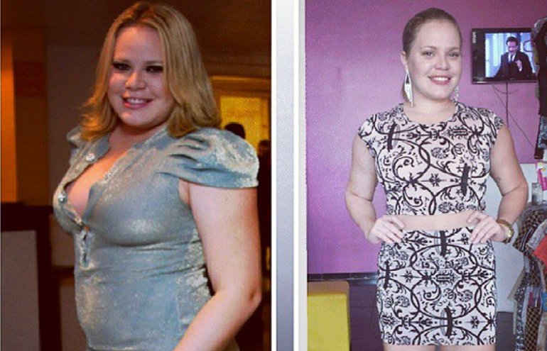 Ex-BBB Paulinha Leite publica foto em que aparece 33 kg mais magra