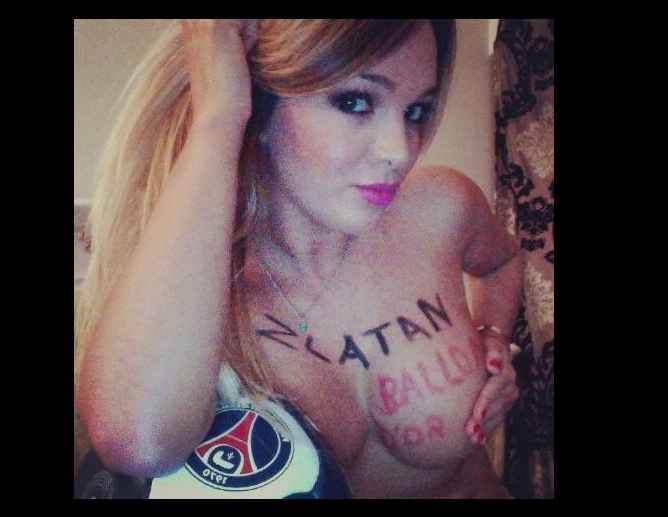 Ex-atriz pornô francesa aposta em Ibrahimovic como favorito à Bola de Ouro