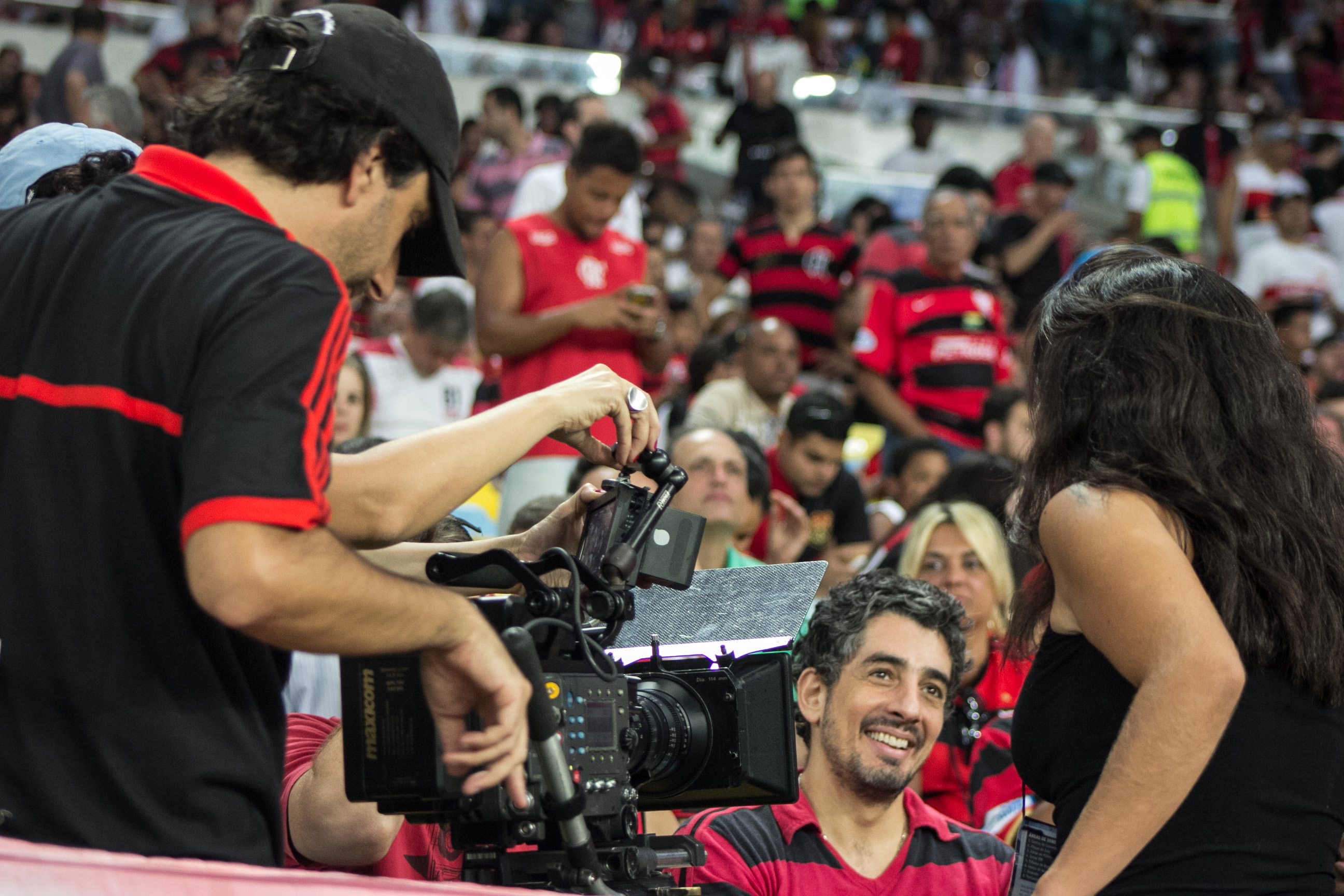 Maracanã é palco de gravações do filme Rio, Eu Te Amo