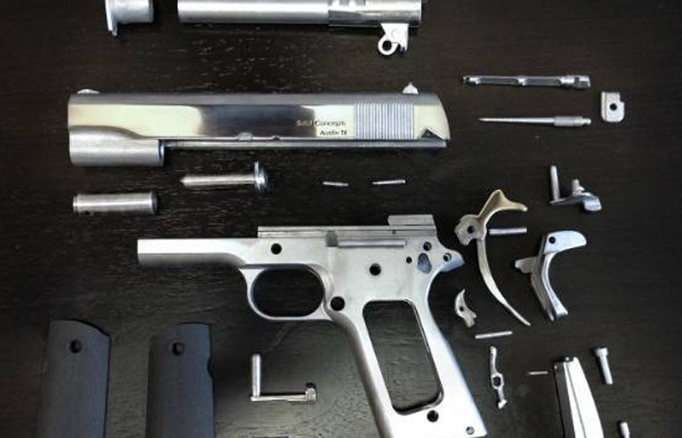 A 1ª arma de metal impressa em 3D dispara mais de 50 tiros