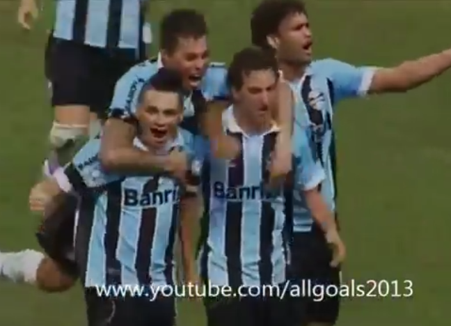 Os gols brasileiros do ano: Elano (Grêmio 1x0 LDU)