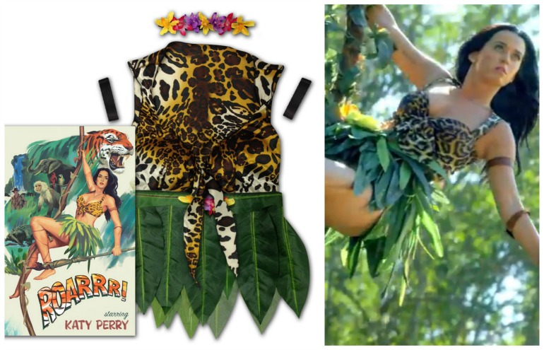 Katy Perry lança fantasia inspirada em seu vídeo "Roar"