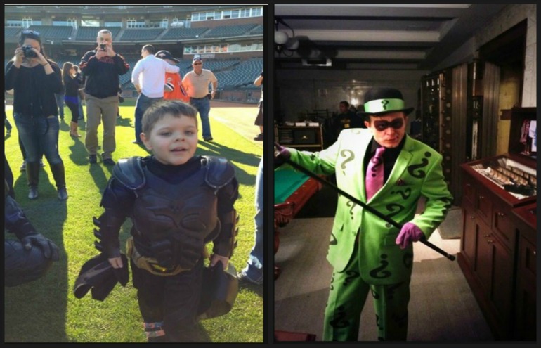 Menino com leucemia foi Batman por um dia; veja fotos
