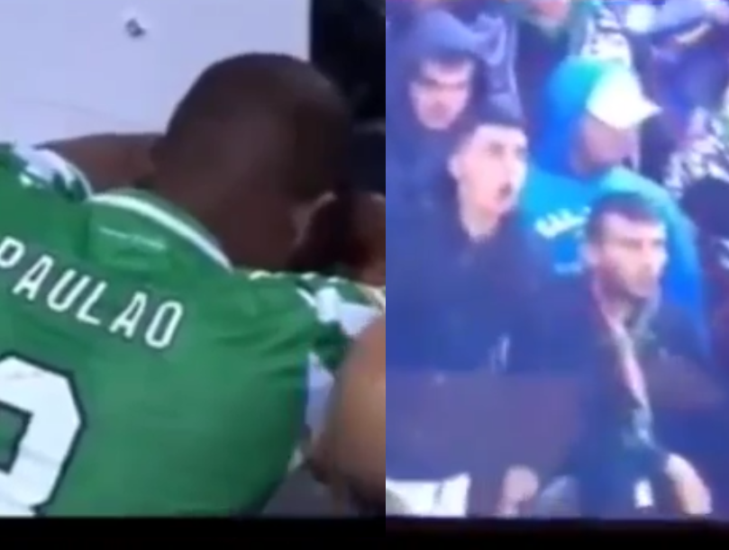 Após expulsão, Paulão é ofendido por torcedores racistas e sai chorando
