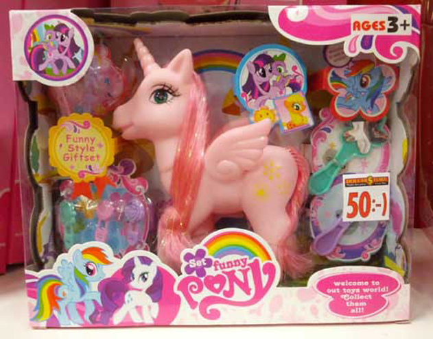 Pequeno Pony virou o 'Funny Pony'