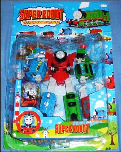 'Tomas', o trem Transformers