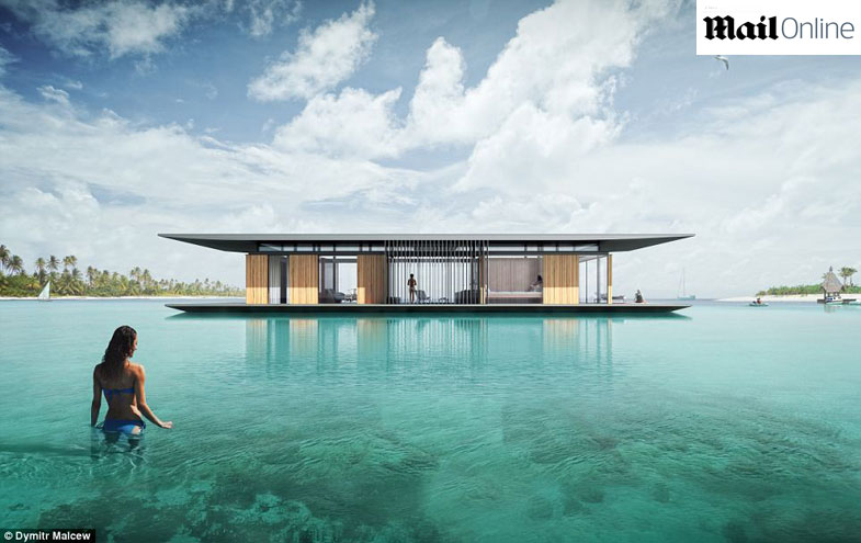Casa flutuante: além de chique, vai onde você for
