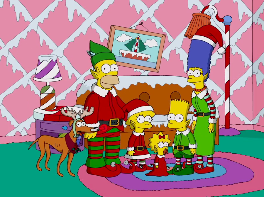 Os Simpsons ganharam abertura especial nesse natal; veja como ficou!