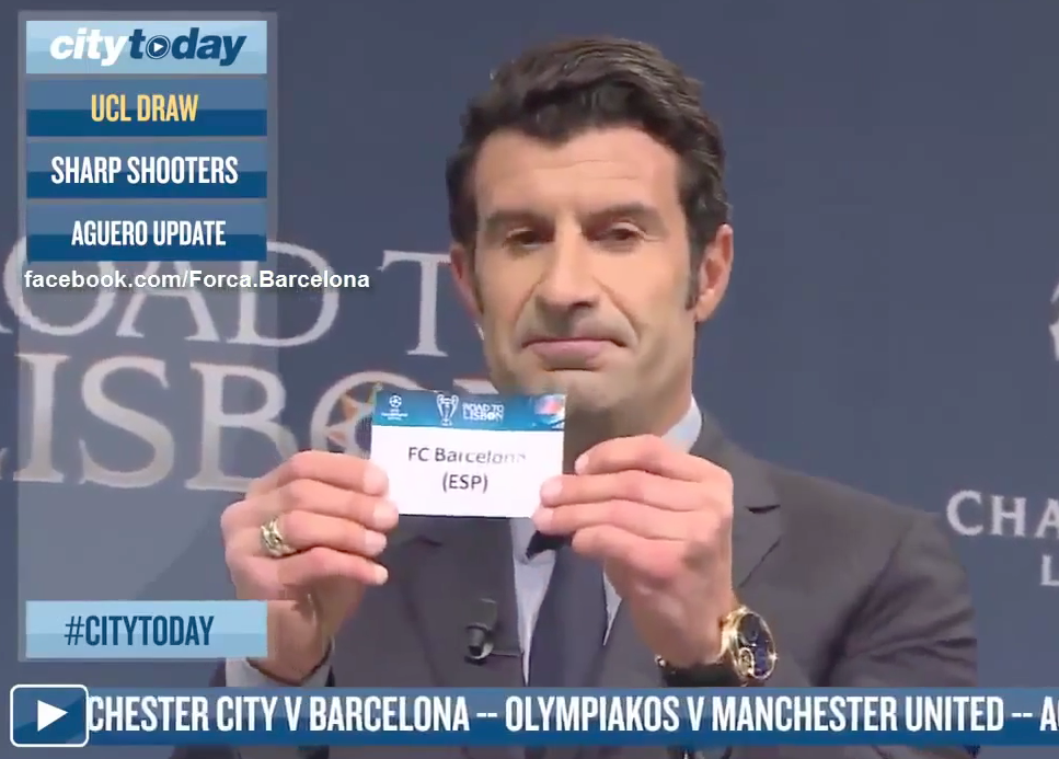 Veja a reação dos jogadores do Manchester City após sorteio da Champions