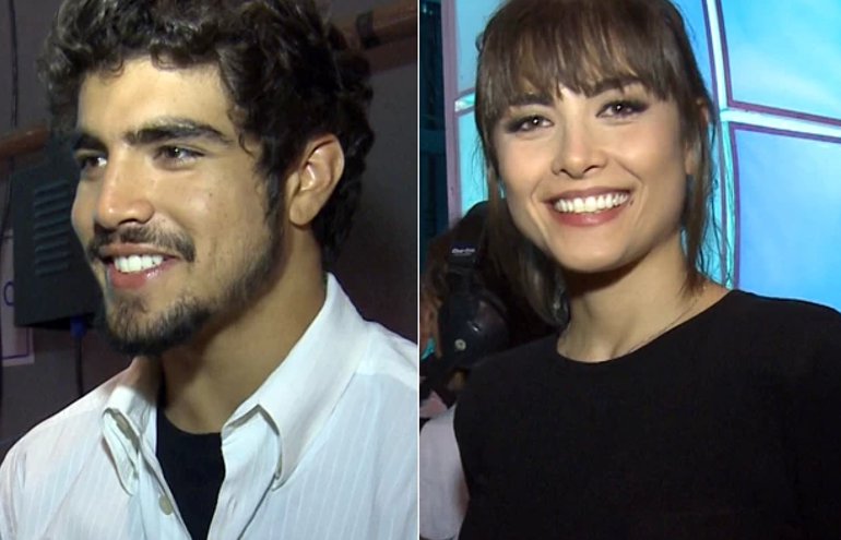 ‘A gente está sei lá’, dizem Caio Castro e Maria Casadevall sobre relacionamento