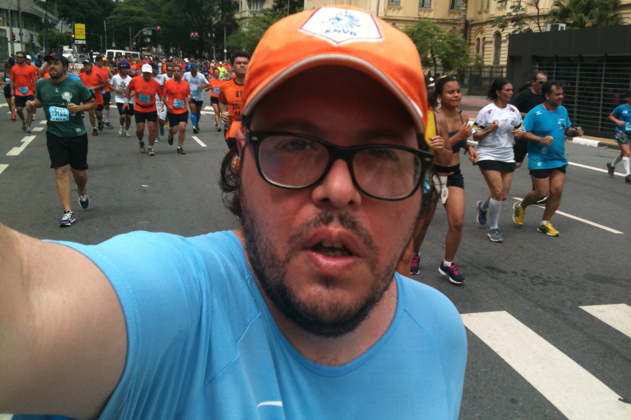 Resolvi correr um pedaço de 7 km da São Silvestre na última hora