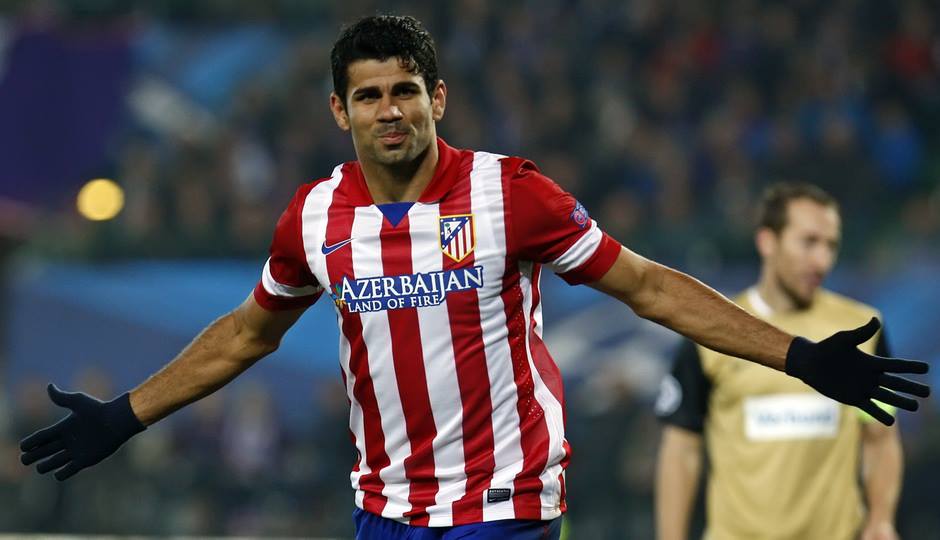 Segundo TV, Chelsea tem acordo verbal com o Atlético de Madrid para levar Diego Costa