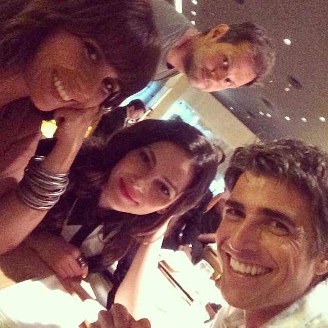 Giovanna Antonelli, Tainá Müller e Reynaldo Gianecchini gravam cenas de Em Família