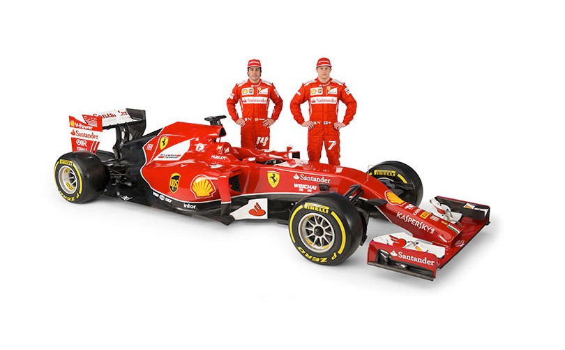Ferrari divulga imagens do novo carro para a temporada 2014