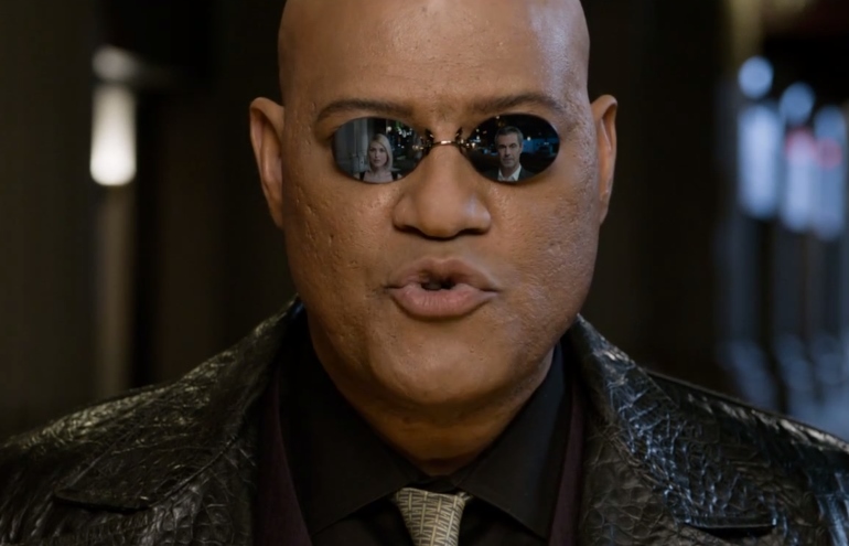 Laurence Fishburne revive Morpheus, de Matrix, para comercial de carro; veja