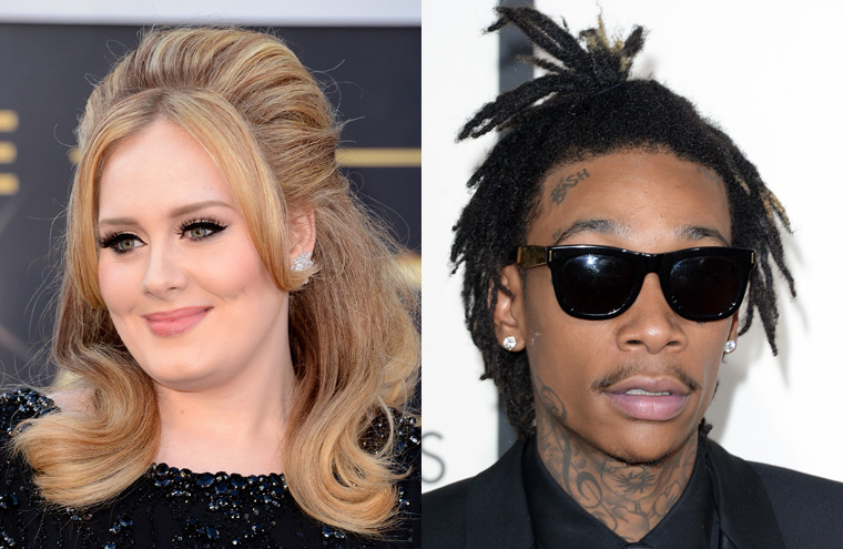 Wiz Khalifa diz que irá trabalhar em faixa com Adele