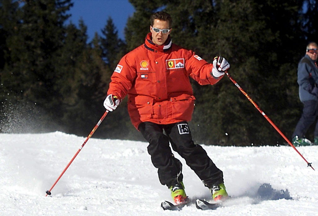 2 - Schumacher, por conta do seu acidente, ficou na segunda posição