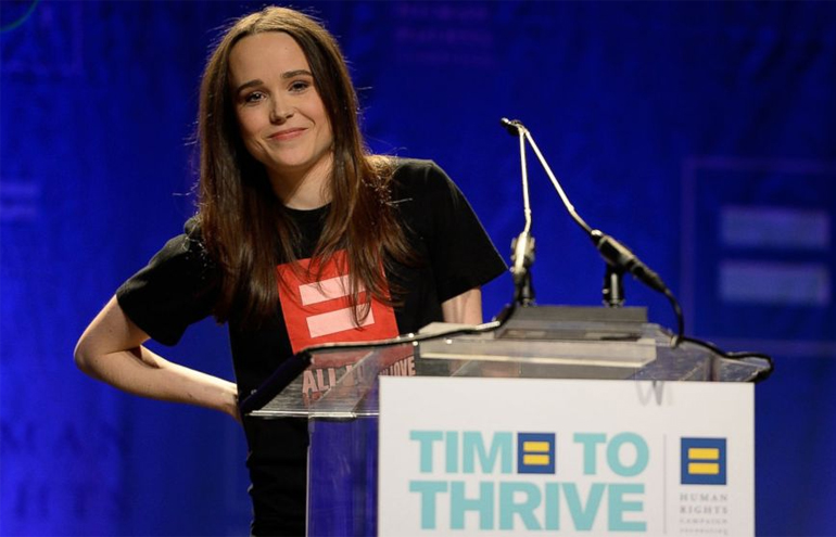 Ellen Page sobre revelar-se gay: "Estava cansada de esconder"