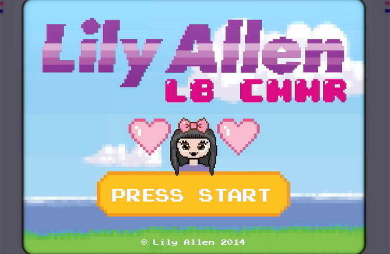 Lily Allen é personagem de videogame em lyric video de 'L8 CMMR'