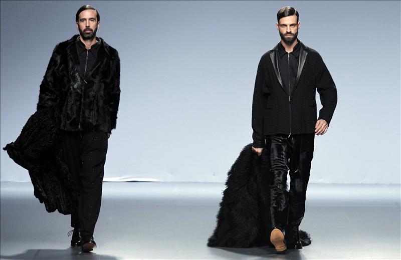 Camadas, peles e tecidos masculinos são as tendências do inverno espanhol