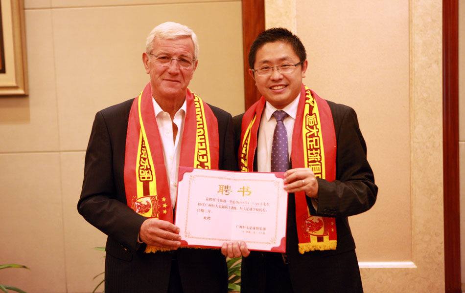 Marcello Lippi renova com Guangzhou Evergrande por três temporadas