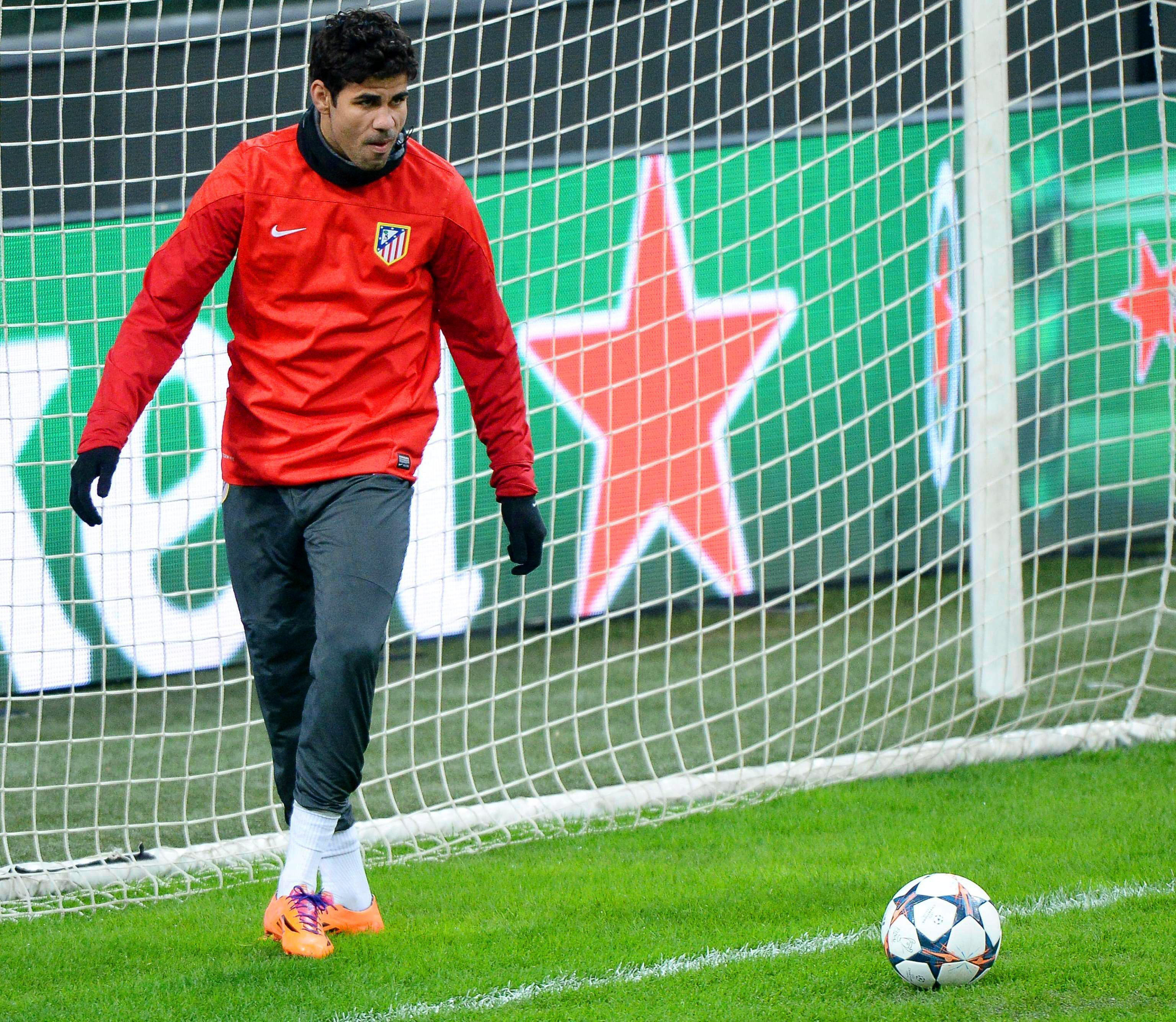 Diego Costa: 'Estou muito contente e será muito especial jogar no Caldeirón'
