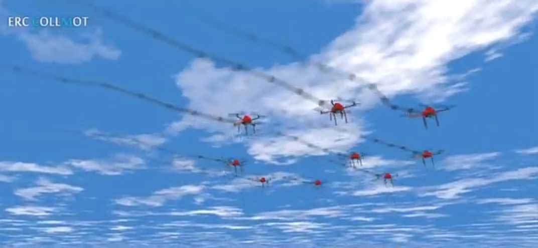 Cientistas húngaros criam primeiro enxame de drones do mundo; veja vídeo