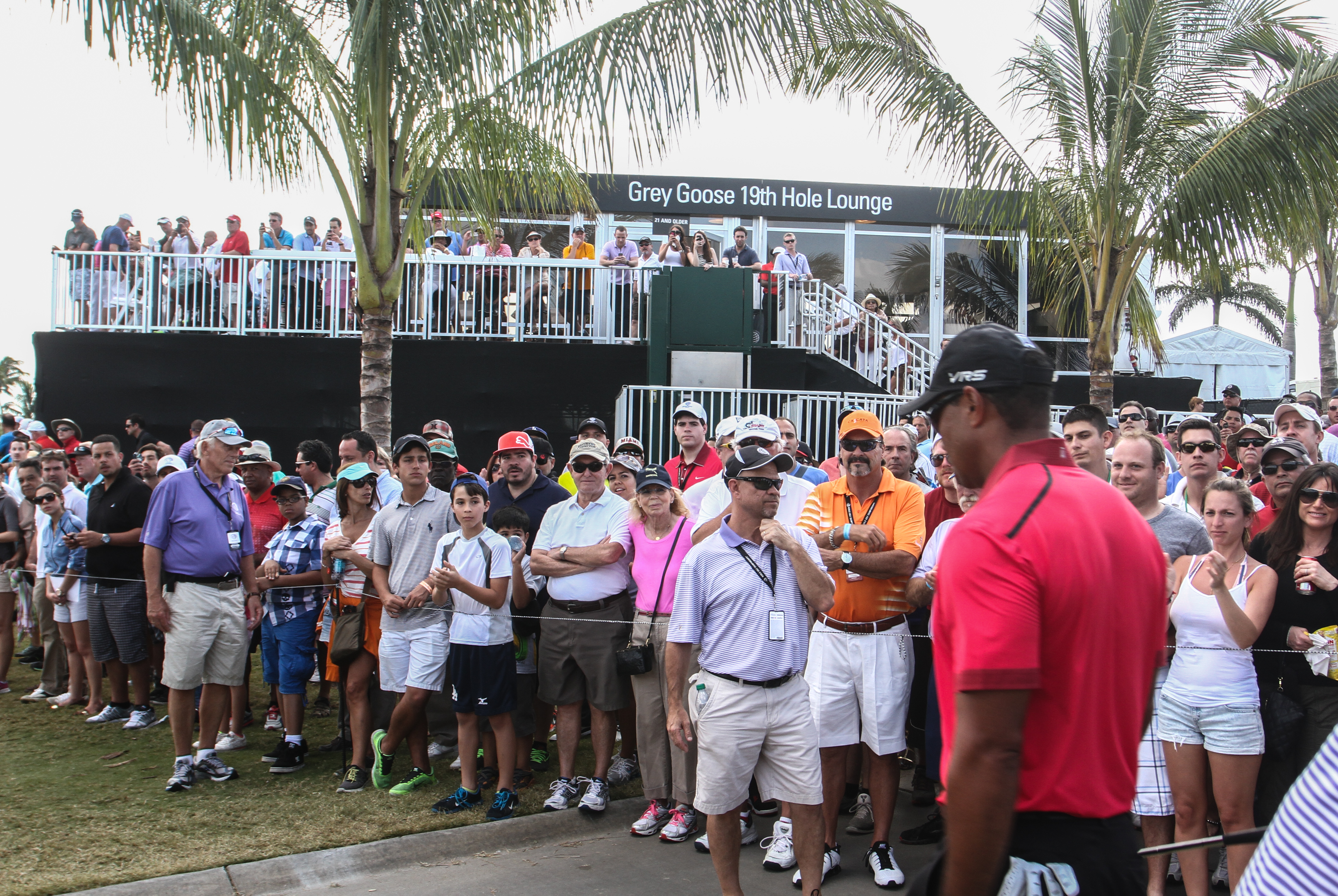 Tiger Woods acerta tacadas em dois espectadores; um sai sangrando