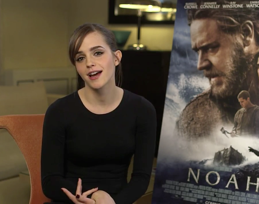 Emma Watson apresenta novo trailer de Noé; veja!