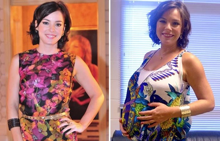 ‘Achei que eu fosse engordar mais’, diz Regiane Alves que ganhou 14 kg com a gravidez
