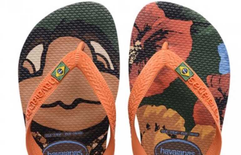 Novas Havaianas são estampadas pela Farm