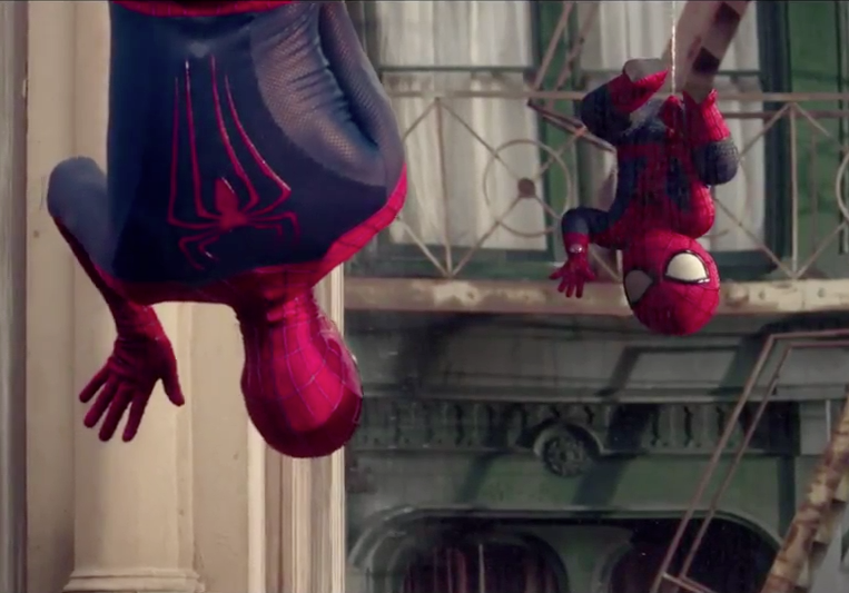Homem-Aranha manda ver na dança com sua versão bebê em propaganda de água