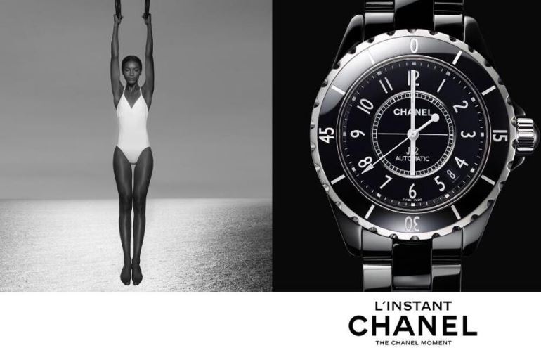 Sharam Diniz brilha na nova campanha de relógios da Chanel