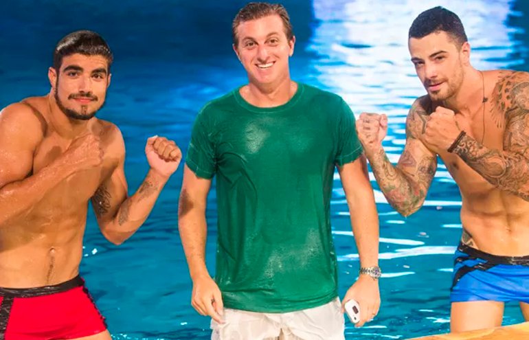 Em competição, Felipe Titto e Caio Castro apostam tatuar nome do vencedor na bunda