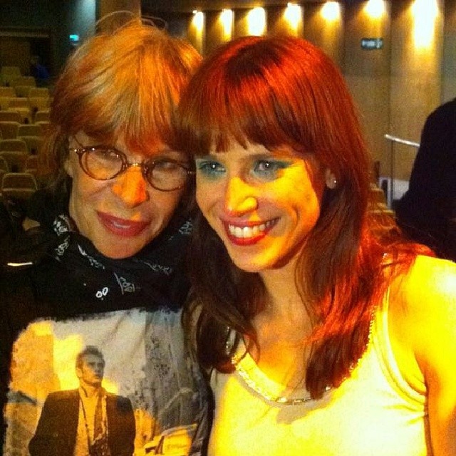 Mel Lisboa se emociona ao ver Ney Matogrosso e Rita Lee na plateia de musical