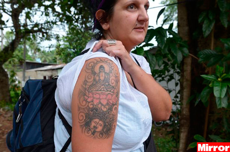 Sri Lanka deportará turista britânica por ter tatuagem de Buda