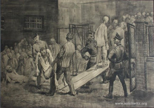 Arte feita por prisioneiros de Auschwitz durante e depois do Holocausto