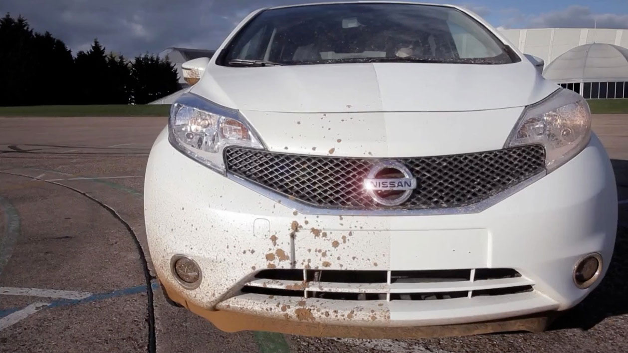 Nova pintura da Nissan é "anti-sujeira"