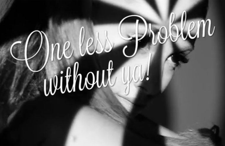 Em preto e branco: veja o lyric video de 'Problem', single de Ariana Grande com participação de Iggy Azalea
