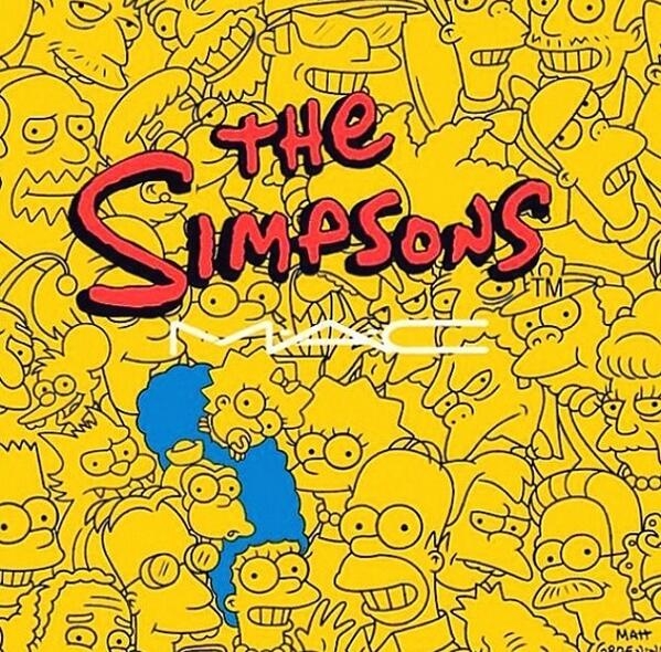 M.A.C Cosmetics lançará linha de maquiagens dOs Simpsons