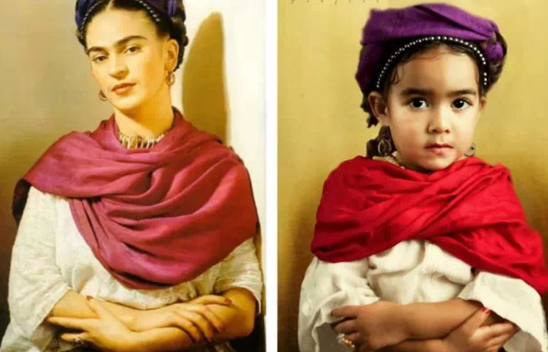 Crianças são fotografadas como mulheres que se tornaram inspiração no mundo