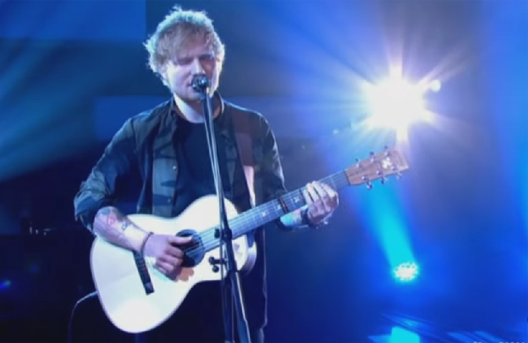 'Thinking Out Loud': Ed Sheeran apresenta nova música