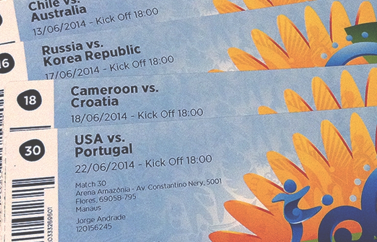 Agente de vendas britânico com 688 entradas para a Copa é roubado no Chipre